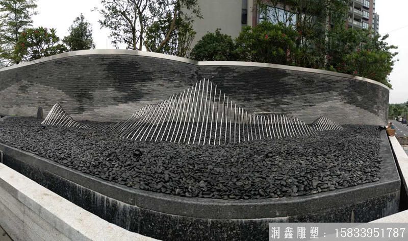 售樓部不銹鋼雕塑