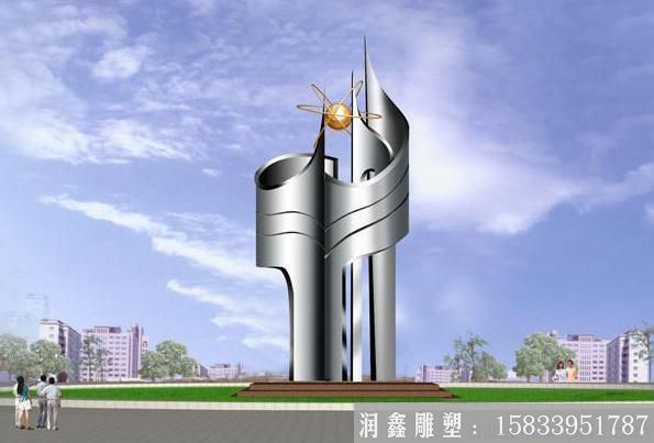 校園景觀不銹鋼雕塑 雕塑廠家