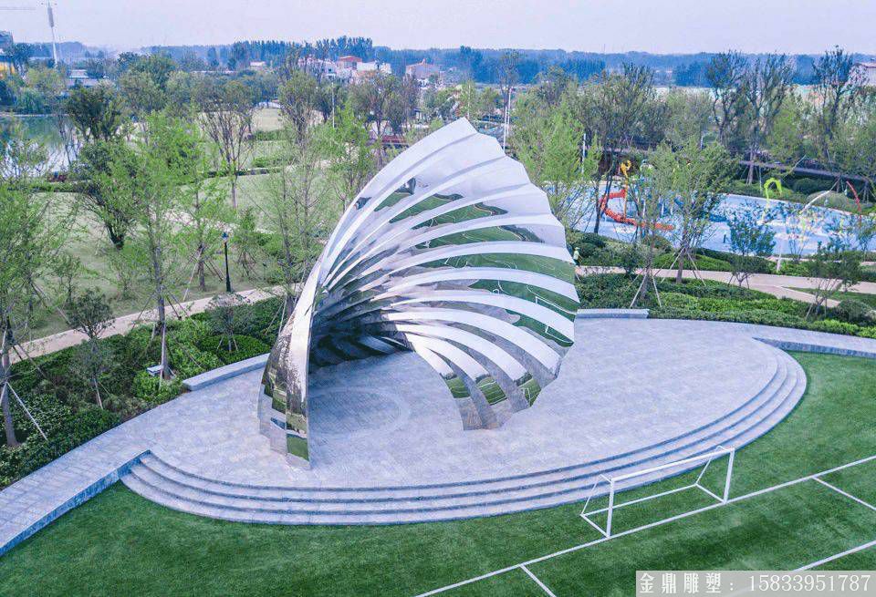 不銹鋼城市雕塑 廠家來圖定制